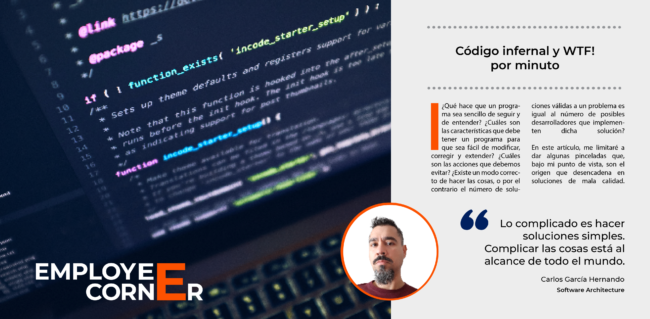 Código infernal y WTF! por minuto